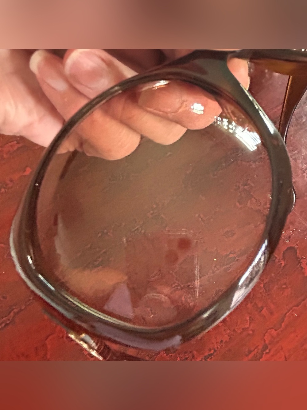 Vintage Christian Dior Oversized Women's Sunglasses in Tortoiseshell, Authentic - Picture 8 of 11